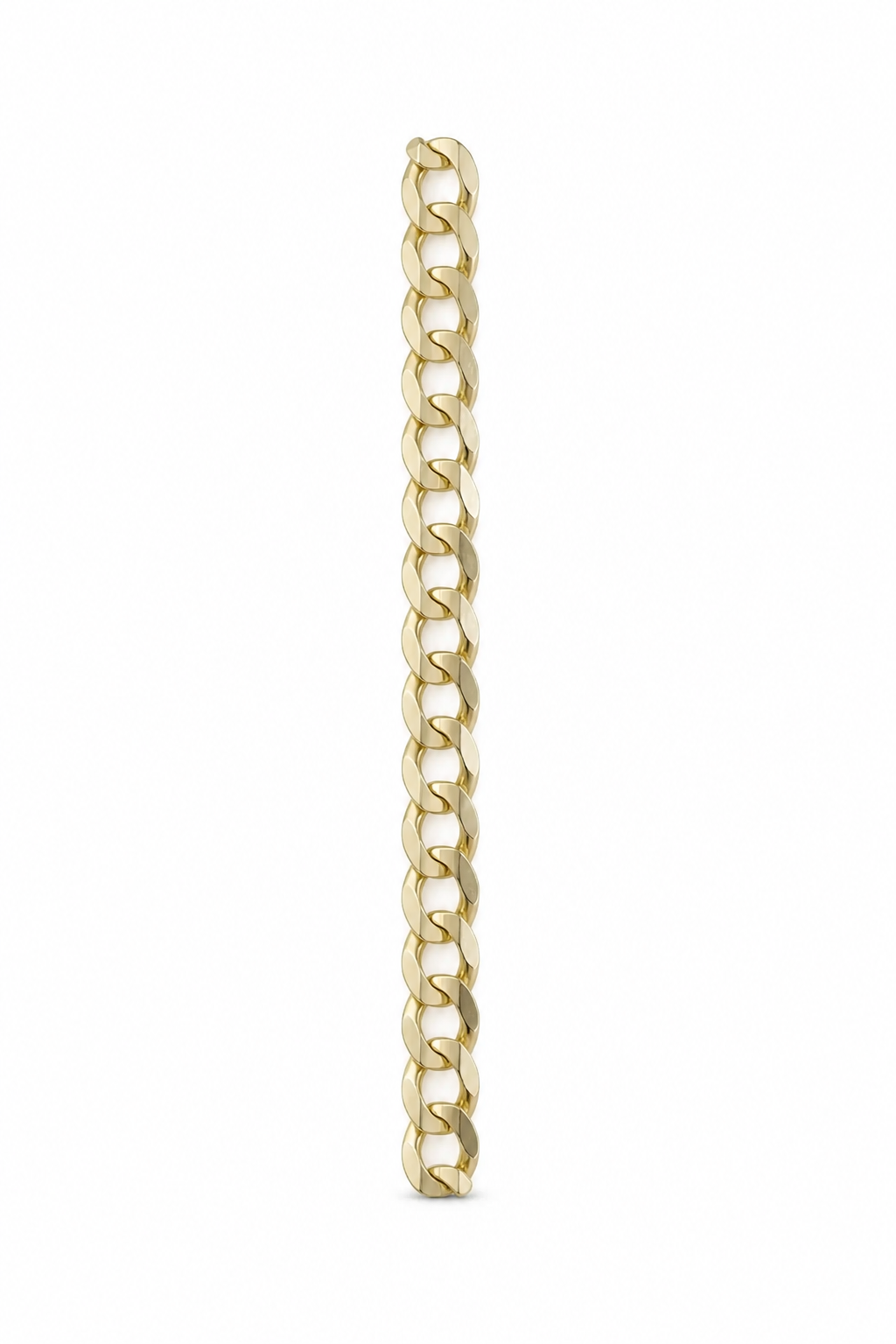 14K Cuban Italian Curb Chain 22'' - 5.8mm