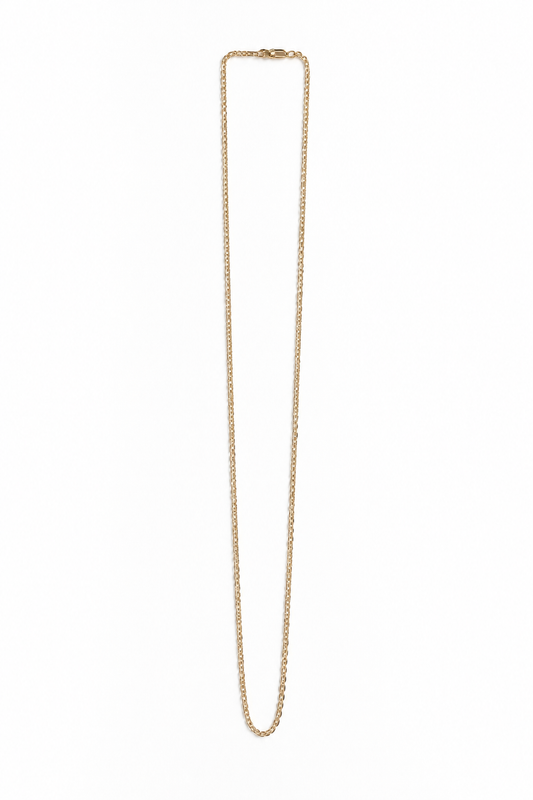 14K Tri-Color Valentino Chain 20'' - 2mm