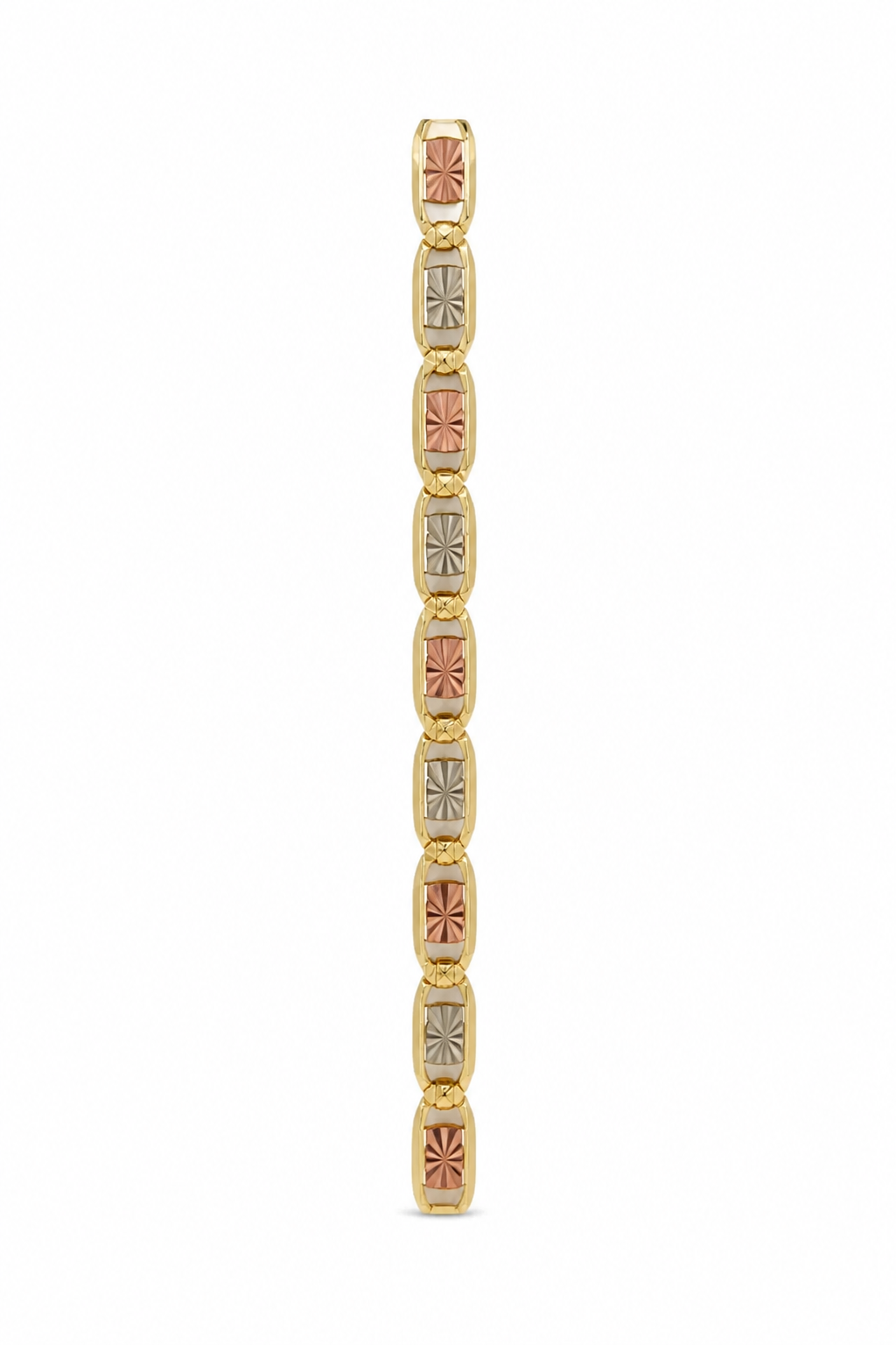 14K Tri-Color Valentino Chain 20'' - 2mm