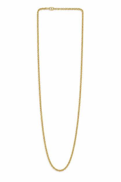 14K Diamond Cut Rope Chain 20'' - 1.8mm