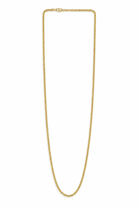 14K Diamond Cut Rope Chain 20'' - 1.8mm