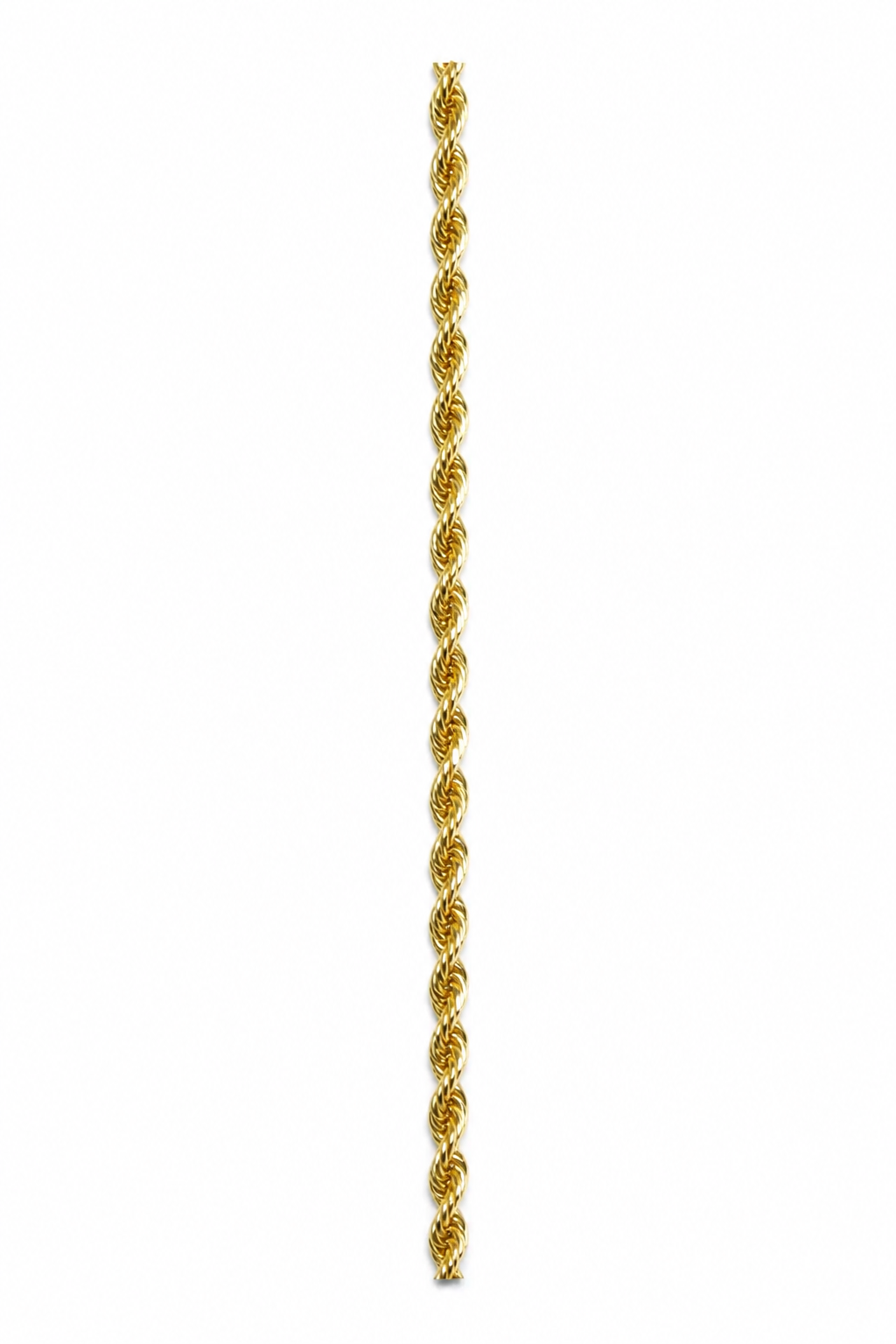 14K Diamond Cut Rope Chain 20'' - 1.8mm